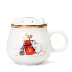 Japanische Tee-Ei-Tassen aus Keramik – Elegantes Teezubereitungsset