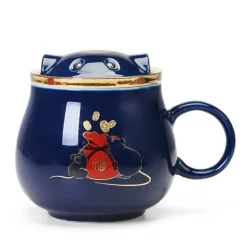 Japanische Tee-Ei-Tassen aus Keramik – Elegantes Teezubereitungsset