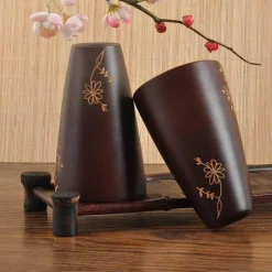 Japanischer Holzbecher – Umweltfreundliches Trinkgeschirr