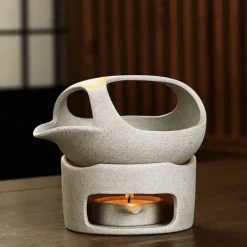 Japanischer Kerzenwärmer - Einfacher Tee-Wärmeverteiler