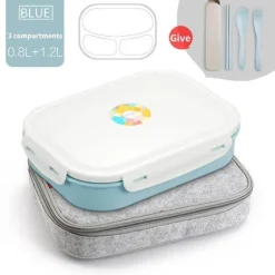 Japanisches Bento-Box-Set aus Edelstahl – langlebige Lunchbox mit Behältern