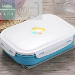 Japanisches Bento-Box-Set aus Edelstahl – langlebige Lunchbox mit Behältern