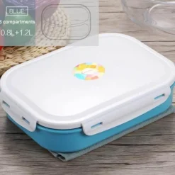 Japanisches Bento-Box-Set aus Edelstahl – langlebige Lunchbox mit Behältern