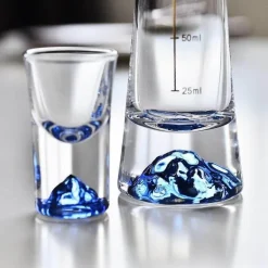 Japanisches bleifreies Glasset - Mountain Drinkware
