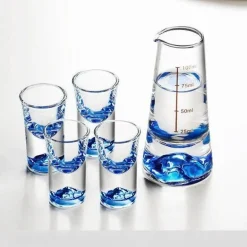 Japanisches bleifreies Glasset - Mountain Drinkware