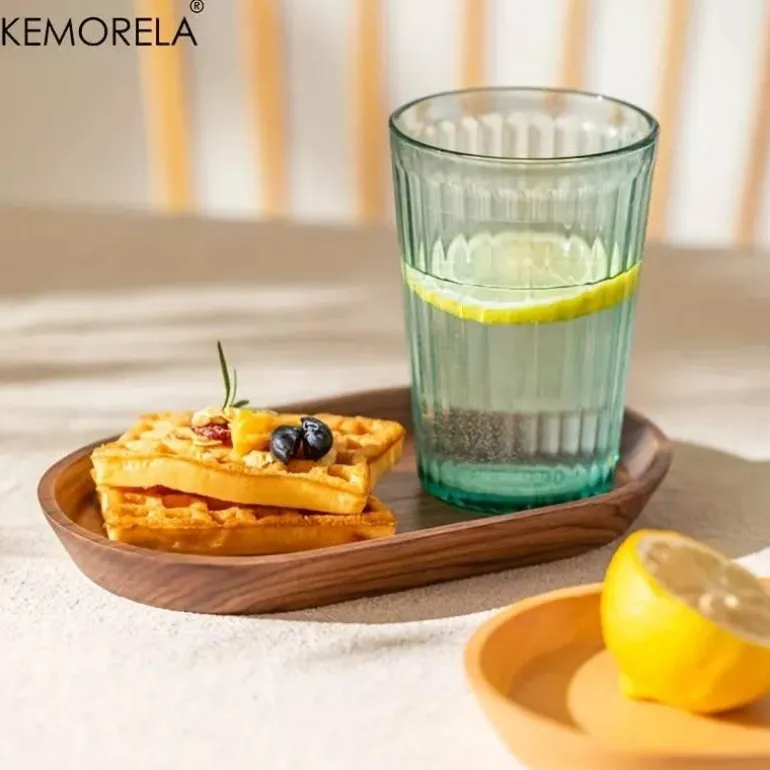 Japanisches Desserttablett aus Holz – Elegante Snackplatte für stilvolle Unterhaltung