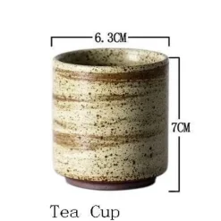 Japanisches Geschirrset aus Steingut – Elegante Geschirrkollektion aus Keramik