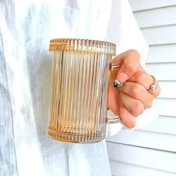 Japanisches Kaffeetassen-Set aus Glas – Elegantes Hochzeitsgeschenk