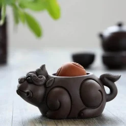 Japanisches Kröten-Teehaustier-Set – Kreative Keramik für Teeliebhaber