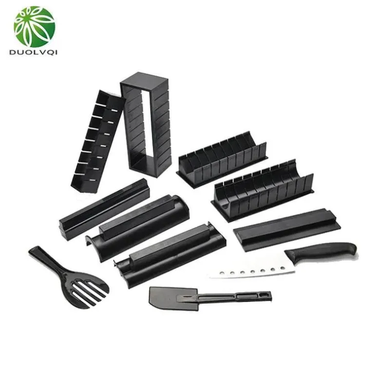 Japanisches Sushi-Maker-Set mit hochwertigen Reisformen und Werkzeugen