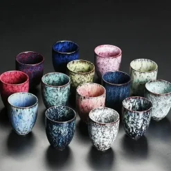 Japanisches Teetassen-Set aus Keramik – 250 ml, Kiln Change Design