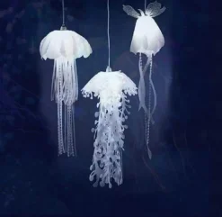 Jellyfish Pendant Lamp - Ocean-Inspired Light Fixture