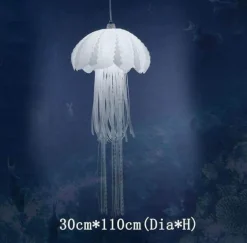 Jellyfish Pendant Lamp - Ocean-Inspired Light Fixture