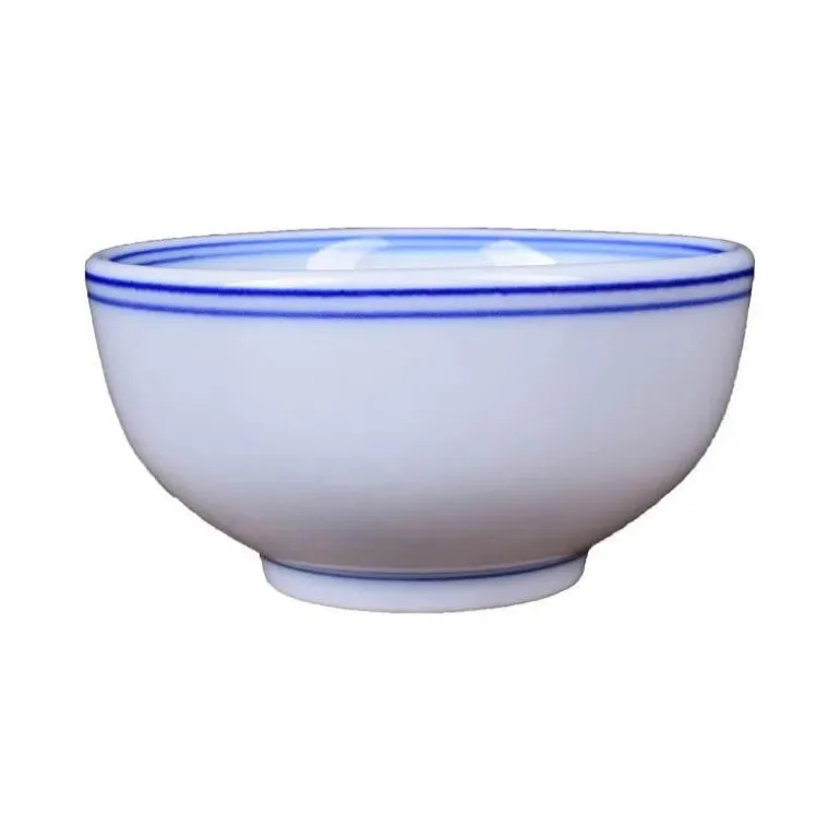 Jingdezhen Blau-Weiße Keramik-Reisschüssel - Porzellan-Suppenschüssel