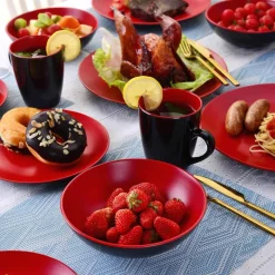 Jocasta Porzellan-Geschirrset – Elegantes Essgeschirr