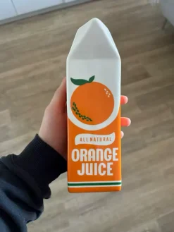 Juice Plant Pot – Cartoon Juice Carton Planter for Home Decor
