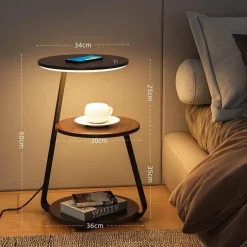 Kabellose Ladetischlampe – Modernes minimalistisches Design