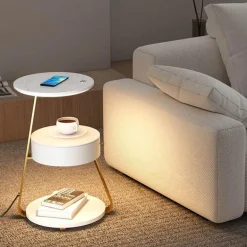 Kabellose Ladetischlampe – Modernes minimalistisches Design