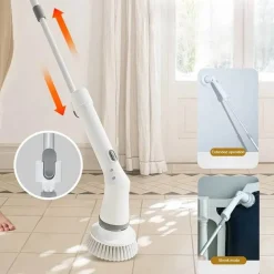 Kabelloser Elektro-Schrubber – Reinigungsbürste für mehrere Oberflächen