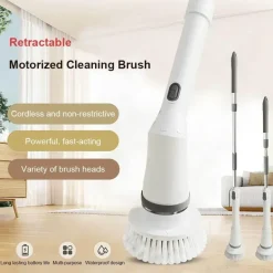 Kabelloser Elektro-Schrubber – Reinigungsbürste für mehrere Oberflächen