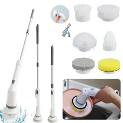 Kabelloser Elektro-Schrubber – Reinigungsbürste für mehrere Oberflächen