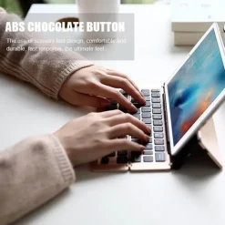 Kabelloser, faltbarer Tablet-Tastaturhalter – tragbares Design