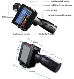 Kabelloser Mini-Handdrucker – Automatisches tragbares Druckgerät