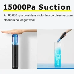 Kabelloser Staubsauger mit Ultra-Power-Technologie – Kabelloser Staubsauger mit hoher Saugkraft
