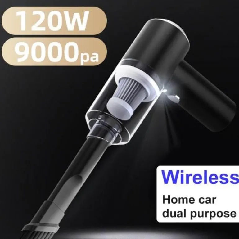 Kabelloser tragbarer Autostaubsauger – wiederaufladbarer USB-Staubsauger