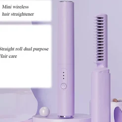 Kabelloser tragbarer Haarstylerkamm – Anti-Verbrennungs-Design