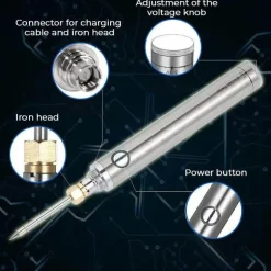 Kabelloser USB-Lötkolben – Präzisions-Heimwerker-Lötwerkzeug