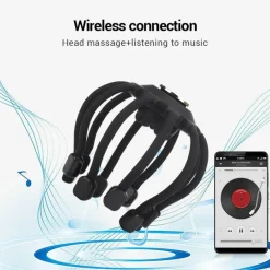 Kabelloses Kopfmassagegerät – Entspannungsgerät mit Krakenkralle