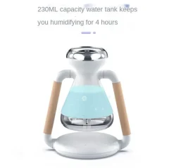 Kabelloses Mini-Luftbefeuchter-Telefonladegerät - Tragbarer Luftbefeuchter