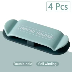 Kabel-Organizer-Clips – 4 kreative selbstklebende Halter