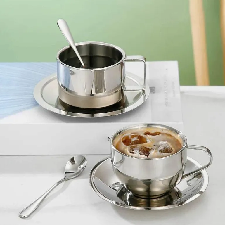 Kaffeebecher aus Edelstahl – Robuste Tassen aus Sterlingstahl