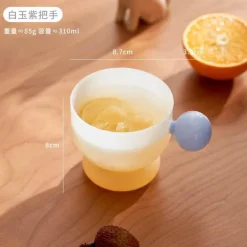 Kaffeebecher aus Glas mit Kugelhenkel - 310ml