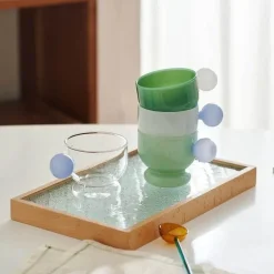 Kaffeebecher aus Glas mit Kugelhenkel - 310ml