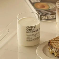 Kaffeebecher-Set aus Glas – 2-teiliges Trinkgeschirr