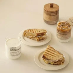 Kaffeebecher-Set aus Glas – 2-teiliges Trinkgeschirr