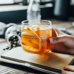 Kaffeebecher-Set aus Glas – 2-teiliges Trinkgeschirr