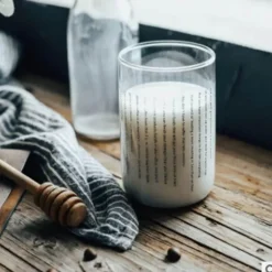 Kaffeebecher-Set aus Glas – 2-teiliges Trinkgeschirr