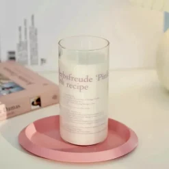 Kaffeebecher-Set aus Glas – 2-teiliges Trinkgeschirr