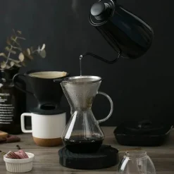 Kaffeefilter aus Edelstahl – wiederverwendbares, langlebiges Tropfwerkzeug