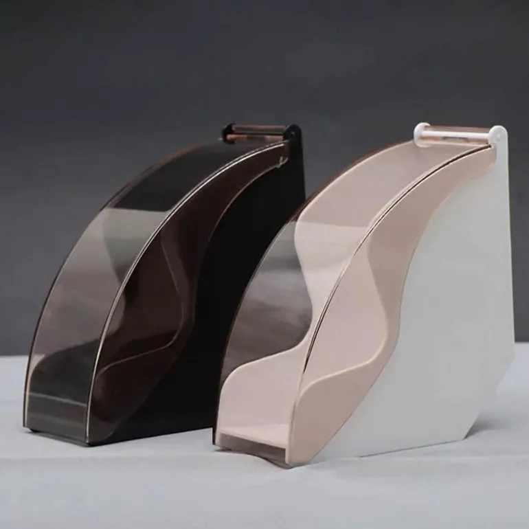 Kaffeefilterspender mit Acrylabdeckung – Barista-Regal-Organizer für Papierfilter