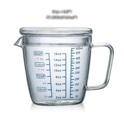 Kaffeekanne aus Glas – Espresso-Latte-Krug für Baristas