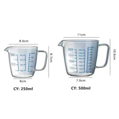 Kaffeekanne aus Glas – Espresso-Latte-Krug für Baristas