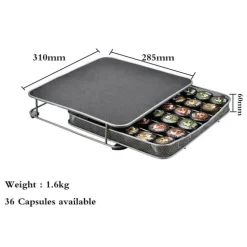 Kaffeekapsel-Organizer – Dolce Gusto Nespresso-Aufbewahrungsregal