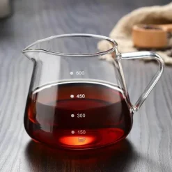 Kaffeekaraffe aus Glas – wiederverwendbarer Wasserkocher, 400–600 ml