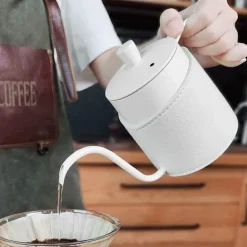 Kaffeekessel mit Schwanenhals – Espressokanne aus Edelstahl zum Übergießen, 350 ml