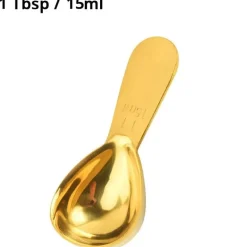 Kaffeelöffel aus Edelstahl – Ergonomischer Messlöffel für 12 EL für perfekten Kaffeegenuss